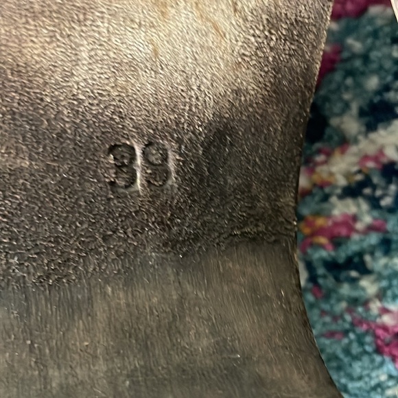 Hanna Andersson dotted calf hair embroidered clogs - Picture 6 of 11